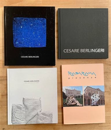 CESARE BERLINGERI E RABARAMA - Lotto unico di 4 cataloghi
