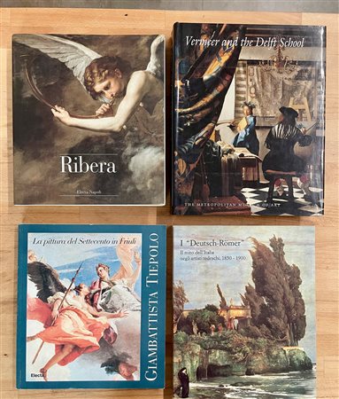 PITTURA MODERNA - Lotto unico di 4 cataloghi