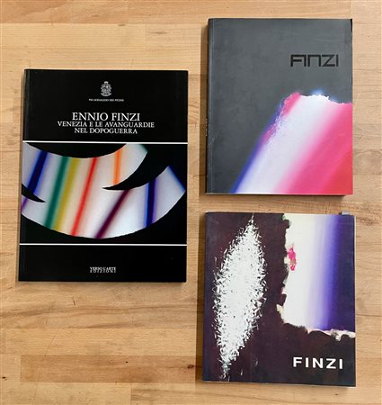 ENNIO FINZI - Lotto unico di 3 cataloghi