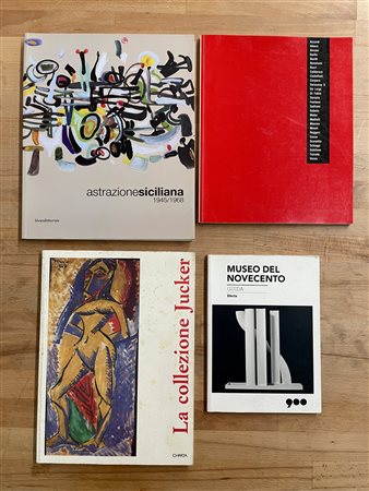 COLLETTIVE D'ARTE DEL DOPOGUERRA - Lotto unico di 4 cataloghi