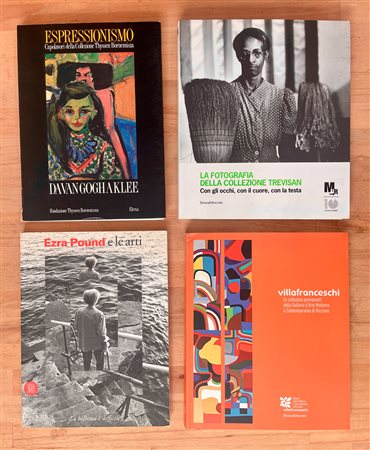 COLLETTIVE E COLLEZIONI D'ARTE DEL DOPOGUERRA - Lotto unico di 4 cataloghi