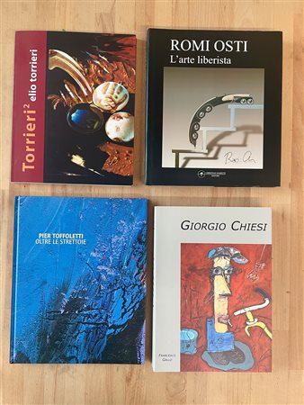 ARTE CONTEMPORANEA ITALIANA - Lotto unico di 4 cataloghi