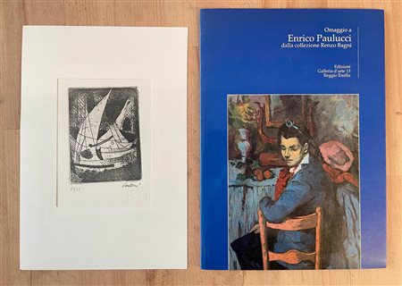 CATALOGHI CON OPERE ALL'INTERNO (ENRICO PAULUCCI) - Omaggio a Enrico Paulucci dalla collezione Renzo Bagni, 2000