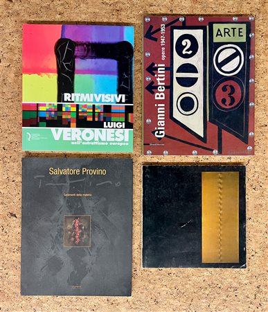 ASTRATTISMO ITALIANO - Lotto unico di 4 cataloghi