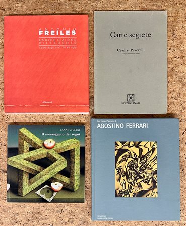 ARTE ITALIANA DEL DOPOGUERRA - Lotto unico di 4 cataloghi