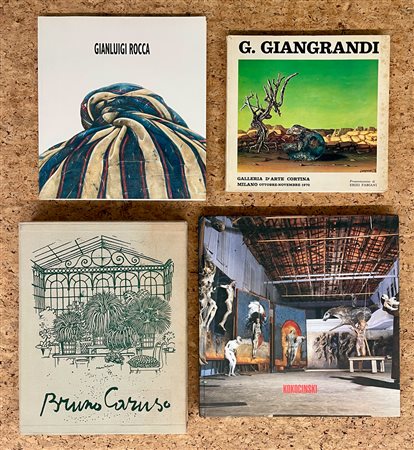 ARTE ITALIANA DEL XX E XXI SECOLO - Lotto unico di 4 cataloghi