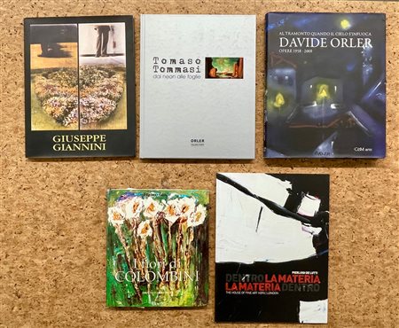ARTE CONTEMPORANEA - Lotto unico di 5 cataloghi