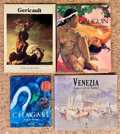 PROTAGONISTI DELLA STORIA DELL'ARTE - Lotto unico di 4 cataloghi