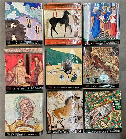 MANUALI DI STORIA DELL'ARTE - Lotto unico di 9 cataloghi