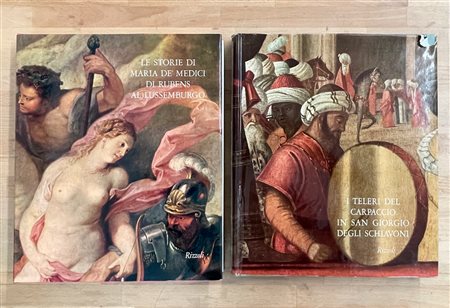 STORIA DELL'ARTE MODERNA (RUBENS, CARPACCIO) - Lotto unico di 2 cataloghi