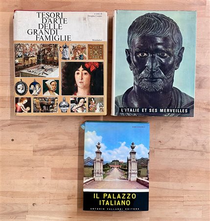 ARCHITETTURA E ARTI DECORATIVE - Lotto unico di 3 cataloghi