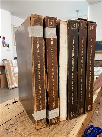 STORIA AUTOBIOGRAFICA UNIVERSALE DELLA PITTURA MODERNA - Lotto unico di 6 cataloghi