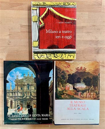 MILANO E I SUOI LUOGHI - Lotto unico di 3 volumi