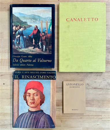 PROTAGONISTI DELLA STORIA DELL'ARTE - Lotto unico di 4 cataloghi