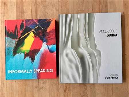 ANNE-CECILE SURGA E ARTE INFORMALE - Lotto unico di 2 cataloghi