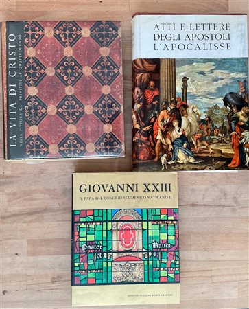 ARTE SACRA - Lotto unico di 3 cataloghi