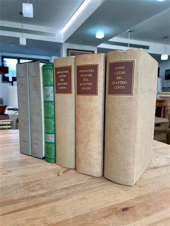 LETTERATURA GRECA E LATINA - Lotto unico di 5 volumi
