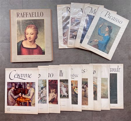 PROTAGONISTI DELLA STORIA DELL'ARTE - Lotto unico di numerose riviste e un catalogo