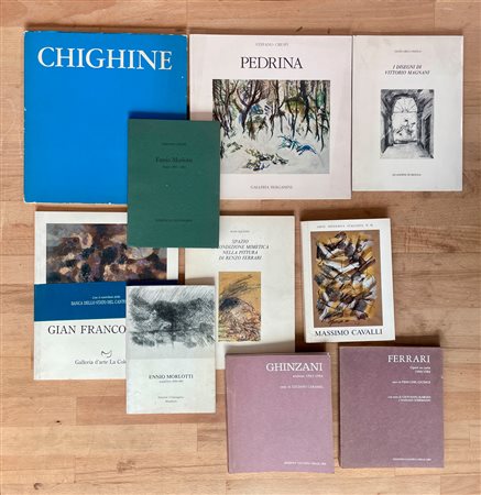 ARTE ITALIANA DEL DOPOGUERRA - Lotto unico di 10 cataloghi