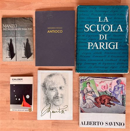 ARTE ITALIANA E PARIGINA - Lotto unico di 6 cataloghi