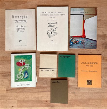 ARTE DEL DOPOGUERRA - Lotto unico di 8 cataloghi