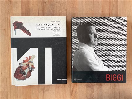 FAUSTA SQUATRITI E GASTONE BIGGI - Lotto unico di 2 cataloghi