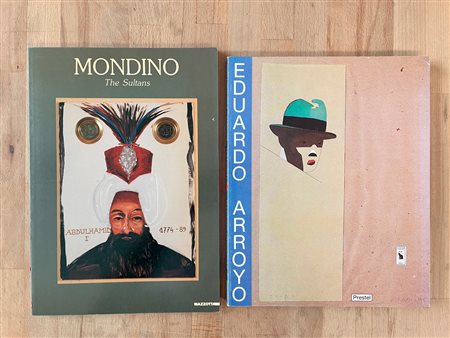 EDUARDO ERROYO E ALDO MONDINO - Lotto unico di 2 cataloghi