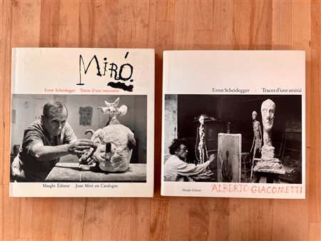 JOAN MIRÓ E ALBERTO GIACOMETTI - Lotto unico di 2 cataloghi