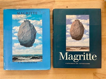 RENÉ MAGRITTE - Lotto unico di 2 cataloghi