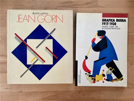 GRAFICA RUSSA E JEAN GORIN - Lotto unico di 2 cataloghi