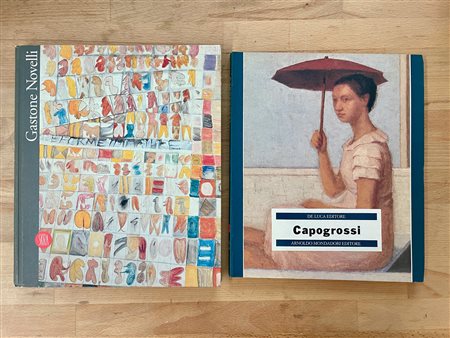 GIUSEPPE CAPOGROSSI E GASTONE NOVELLI - Lotto unico di 2 cataloghi