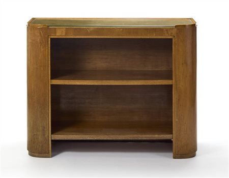 Gio Ponti (Attribuito)
Mobile da studio-ufficio in legno impiallacciato e massel