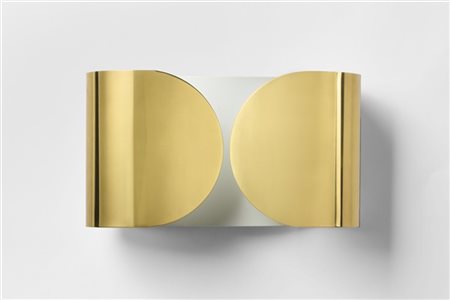 Tobia Scarpa Lampada da parete modello "Foglio". Produzione Flos, Milano, design