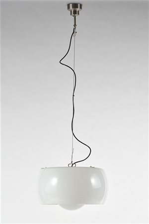 Vico Magistretti Lampada a sospensione modello "Omega". Produzione Artemide, Ita