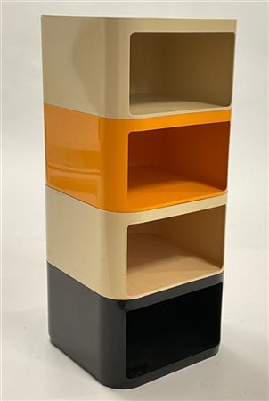 Anna Castelli Ferrieri Mobile componibile modello "4970". Produzione Kartell, Mi