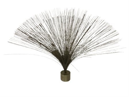 Scultura in metallo ispirata a Spray di Harry Bertoia. Italia, anni '70. (h cm