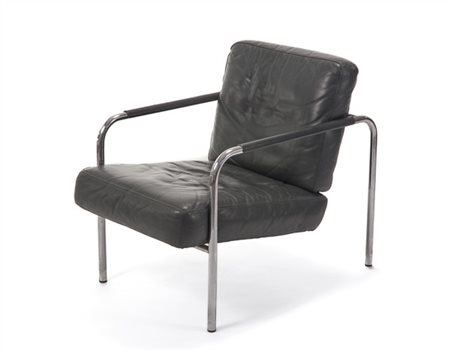 Gabriele Mucchi Poltroncina regolabile modello "Susanna". Produzione Zanotta, Mi