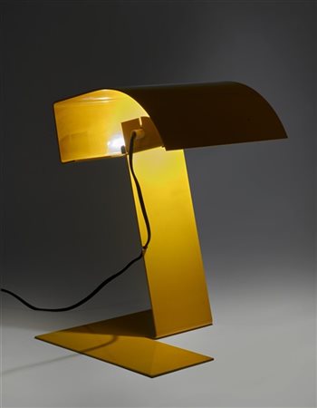 Fabiano Trabucchi, M. Vecchi, Leonardo Bocchi Lampada da tavolo modello "Blitz".