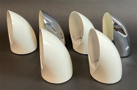 Elio Martinelli Lotto di sei lampade da parete modello "1195". Produzione Martin