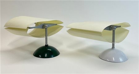 Pierluigi Cerri Due lampade da parete modello "Sara". Produzione Fontana Arte -