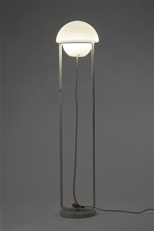 Roberto Pamio Lampada da terra. Produzione Peguri, Italia, 1966ca. Metallo lacca
