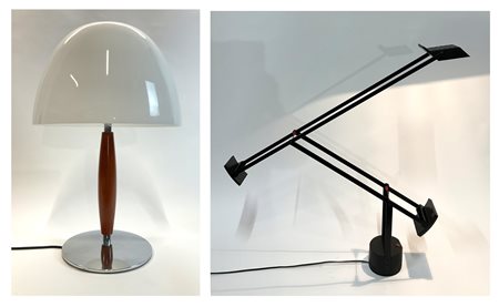 Lotto composto da una lampada da tavolo modello "Tizio" di Richard Sapper. Prod