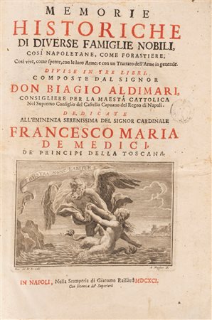 Biagio Aldimari - Memorie historiche di diverse famiglie nobili, 1691
