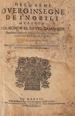 Dell'Armi overo insegne di nobili, 1680