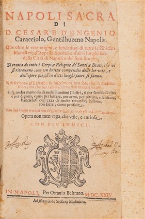 Cesare D'Engenio Caracciolo - Napoli sacra, 1624