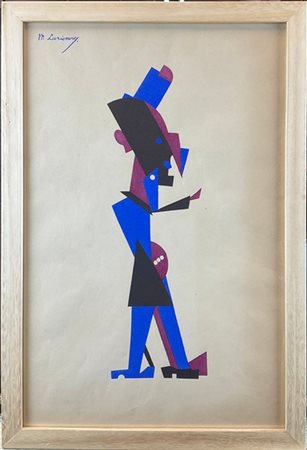 MIKHAIL LARIONOV "Personnage de "La marche Funèbre sur la Mort de la Tante à hér