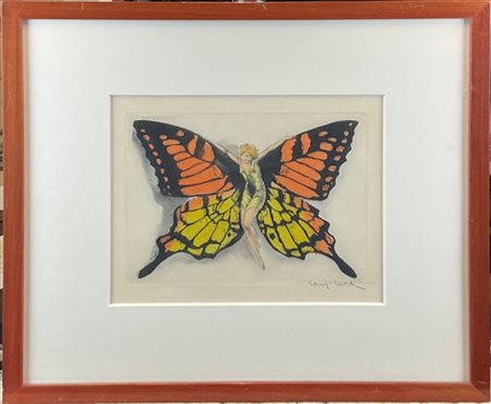Louis Icart "Fluttering Butterfly" 1936
acquaforte, puntasecca e acquatinta
last