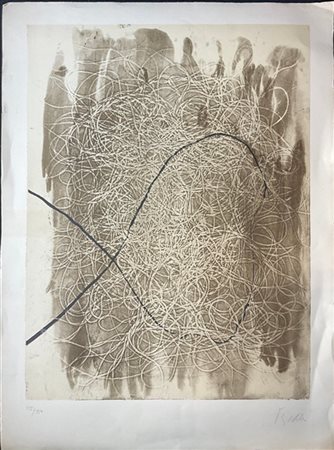 ARNOLD FIEDLER "Senza titolo" 
litografia
cm 86,5x63
firmata e numerata 135/150