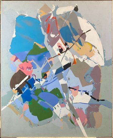 Edoardo Franceschini "Fiori" 1986
olio su tela
cm 100x80
firmato, datato e titol