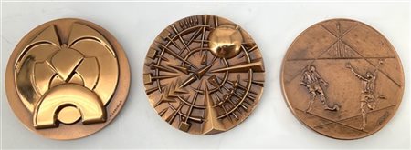 Arnaldo Pomodoro - Andrea Cascella - Agenore Fabbri "Il sole dell'atleta", "Il g